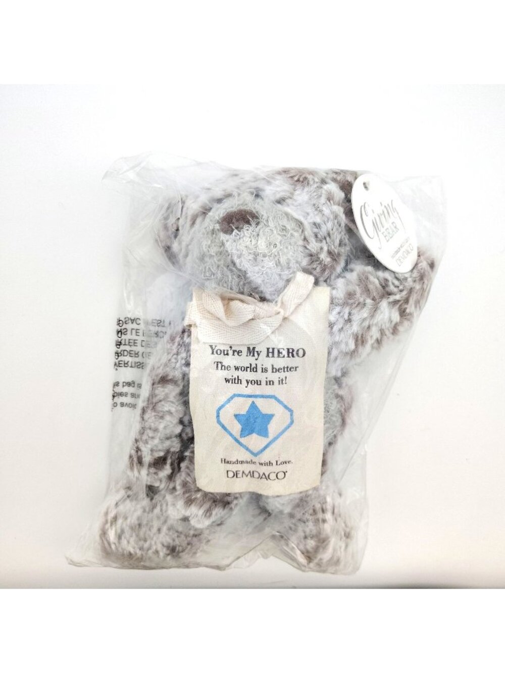 DEMDACO Giving Bear Plush You’re My Hero Stuffed Animal Gift 6 Inch